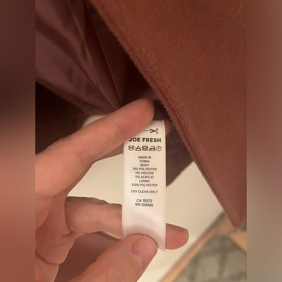 Long warm blazer jacket - Picture 4 of 5